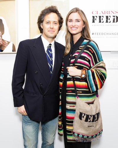 David Lauren joined Lauren Bush Lauren and Feed to celebrate Faces of Change: Portraits by Claire Courtin-Clarins.
David Lauren joined Lauren Bush Lauren and Feed to celebrate Faces of Change: Portraits by Claire Courtin-Clarins.