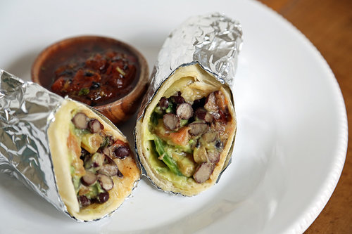 Day Three: Chicken and Black Bean Burrito Day Three: Chicken and Black Bean Burrito