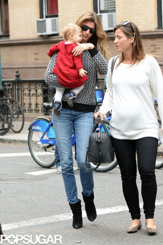 Gisele Bündchen Could Not Have a More Adorable Lunch Date Gisele Bündchen Could Not Have a More Adorable Lunch Date
