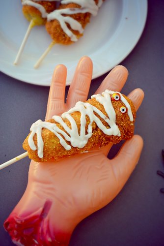 Gluten-Free Vegan Corn Dogs Gluten-Free Vegan Corn Dogs