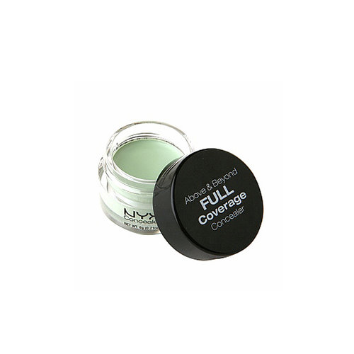 For a full-coverage option that also neutralizes redness (think blemishes!), NYX Above & Beyond Full Coverage Concealer ($5) in green is a great option.
For a full-coverage option that also neutralizes redness (think blemishes!), NYX Above & Beyond Full Coverage Concealer ($5) in green is a great option.
