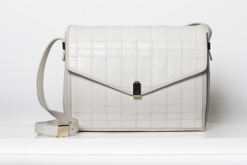 Pleasure Watersnake Shoulder Bag in Cream ($1,295)
Photo courtesy of Tamara Mellon
Pleasure Watersnake Shoulder Bag in Cream ($1,295)
Photo courtesy of Tamara Mellon