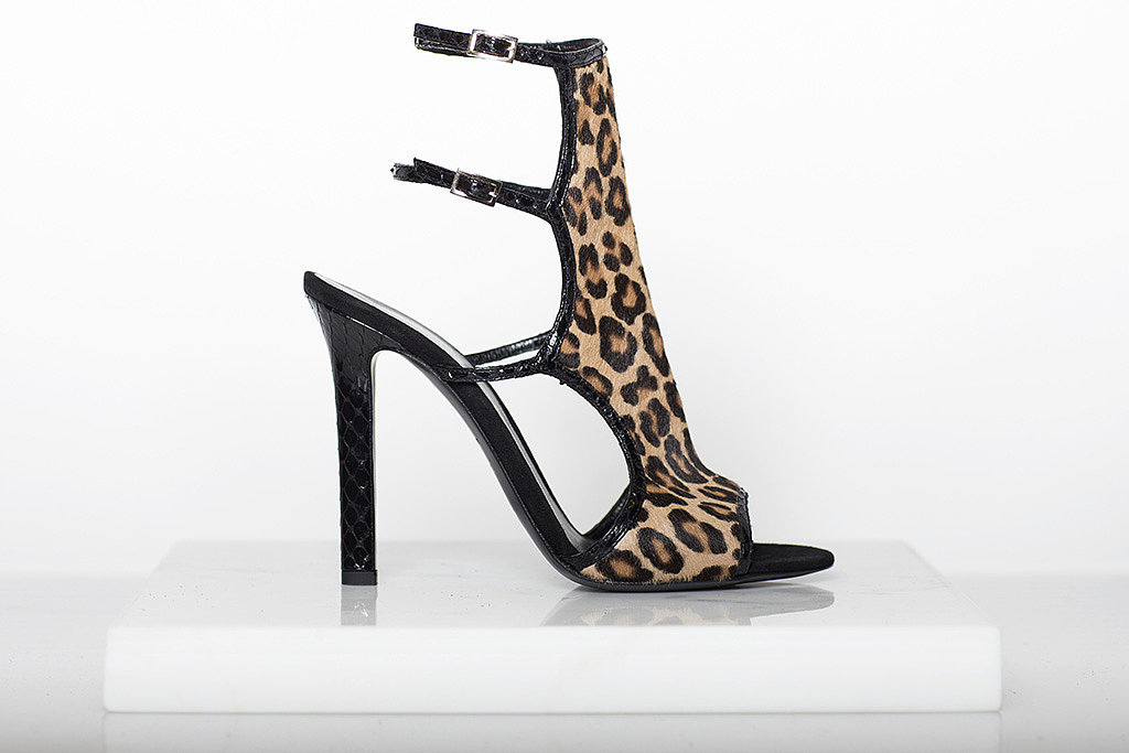Trouble Maker Pony Sandal Bootie in Leopard ($995)
Photo courtesy of Tamara Mellon
Trouble Maker Pony Sandal Bootie in Leopard ($995)
Photo courtesy of Tamara Mellon