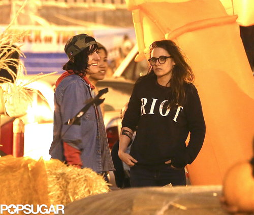 Kristen Stewart Gets Into the Halloween Spirit Kristen Stewart Gets Into the Halloween Spirit