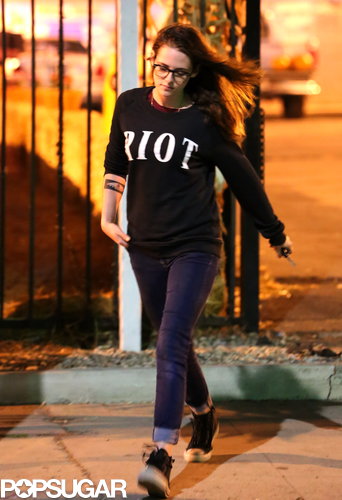 Kristen Stewart headed to a pumpkin patch just in time for Halloween.
Kristen Stewart headed to a pumpkin patch just in time for Halloween.