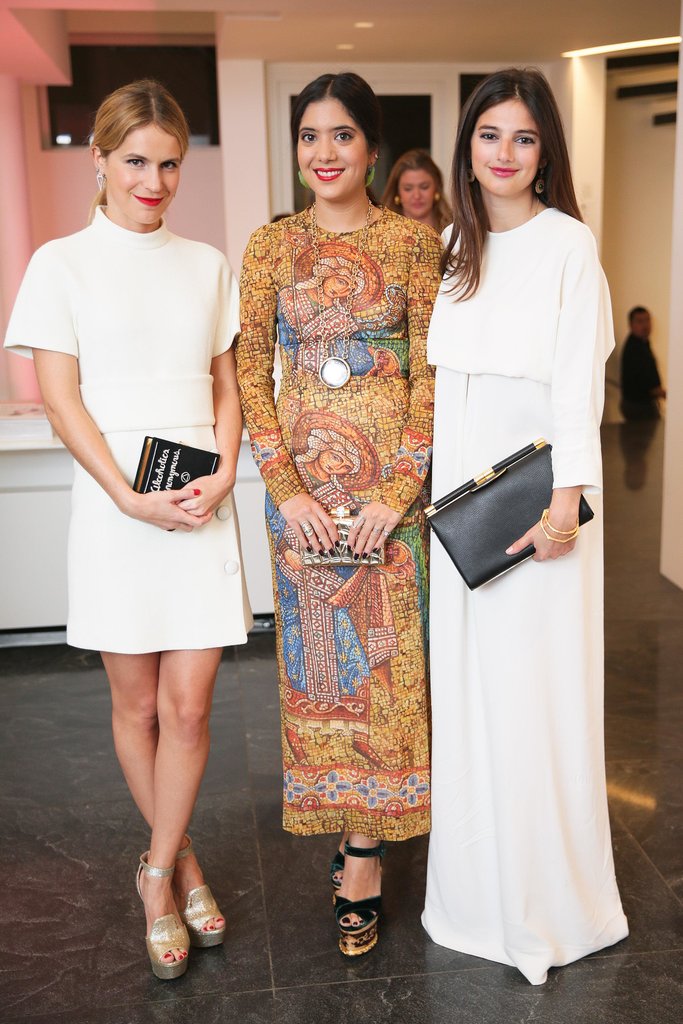 Eugenie Niarchos, Noor Fares, and Natalya Poniatowski joined the stylish partygoers feting amfAR at the Two x Two bash.
Eugenie Niarchos, Noor Fares, and Natalya Poniatowski joined the stylish partygoers feting amfAR at the Two x Two bash.