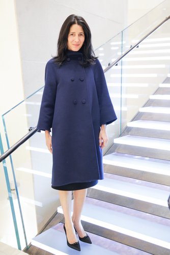 At The Harper's Bazaar Bulgari bash, Amanda Ross looked cozy and stylish in her blue coat.
At The Harper's Bazaar Bulgari bash, Amanda Ross looked cozy and stylish in her blue coat.