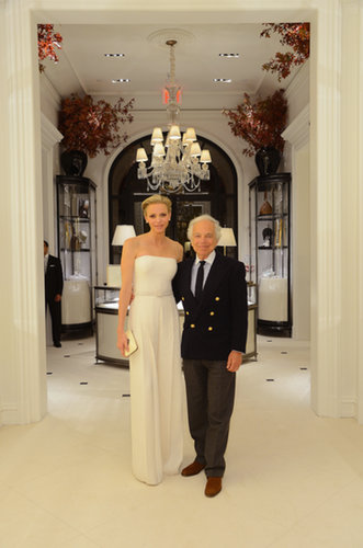 Princess Charlene of Monaco was ready for a royal screening of To Catch a Thief when she joined Ralph Lauren for the event.
Princess Charlene of Monaco was ready for a royal screening of To Catch a Thief when she joined Ralph Lauren for the event.