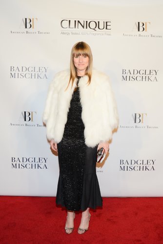 Amy Astley layered in a furry white topper at the Lincoln Center American Ballet Theatre event.
Amy Astley layered in a furry white topper at the Lincoln Center American Ballet Theatre event.