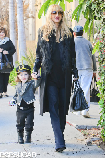 Rachel Zoe's son, Skyler, dressed up as a soldier for trick-or-treating in LA.
Rachel Zoe's son, Skyler, dressed up as a soldier for trick-or-treating in LA.