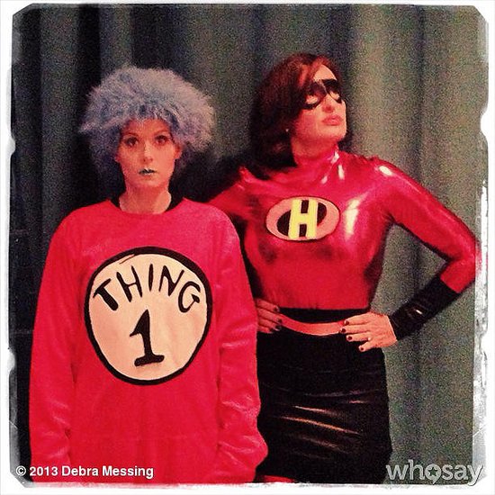 Thing 1 and Elastigirl
Debra Messing was inspired by Dr. Seuss while pal Mariska Hargitay went with a classic look from The Incredibles.
Source: Debra Messing on WhoSay
Thing 1 and Elastigirl
Debra Messing was inspired by Dr. Seuss while pal Mariska Hargitay went with a classic look from The Incredibles.
Source: Debra Messing on WhoSay