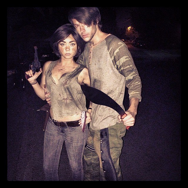 Sarah Hyland and her boyfriend Matt Prokop were characters from The Walking Dead.
Source: Instagram user therealsarahhyland
Sarah Hyland and her boyfriend Matt Prokop were characters from The Walking Dead.
Source: Instagram user therealsarahhyland
