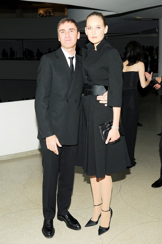 Leelee Sobieski joined Raf Simons at Dior at the Guggenheim International Gala.
Leelee Sobieski joined Raf Simons at Dior at the Guggenheim International Gala.