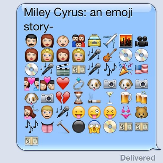 Relationship Quotes With Emojis For Instagram Miley cyrus emoji story