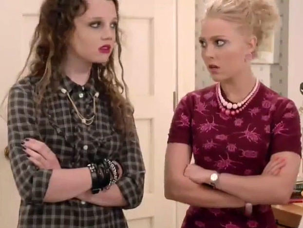 Dorrit nailed '90s grunge, accessorizing her plaid shirt with a leather wrap cuff and black nail polish. Get in on the trend with this moody Jessica Simpson shirt ($21, originally $59) and a mix of chain and leather add-ons.
Dorrit nailed '90s grunge, accessorizing her plaid shirt with a leather wrap cuff and black nail polish. Get in on the trend with this moody Jessica Simpson shirt ($21, originally $59) and a mix of chain and leather add-ons.