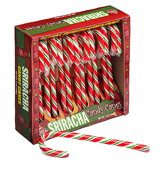 Sriracha Candy Canes Sriracha Candy Canes