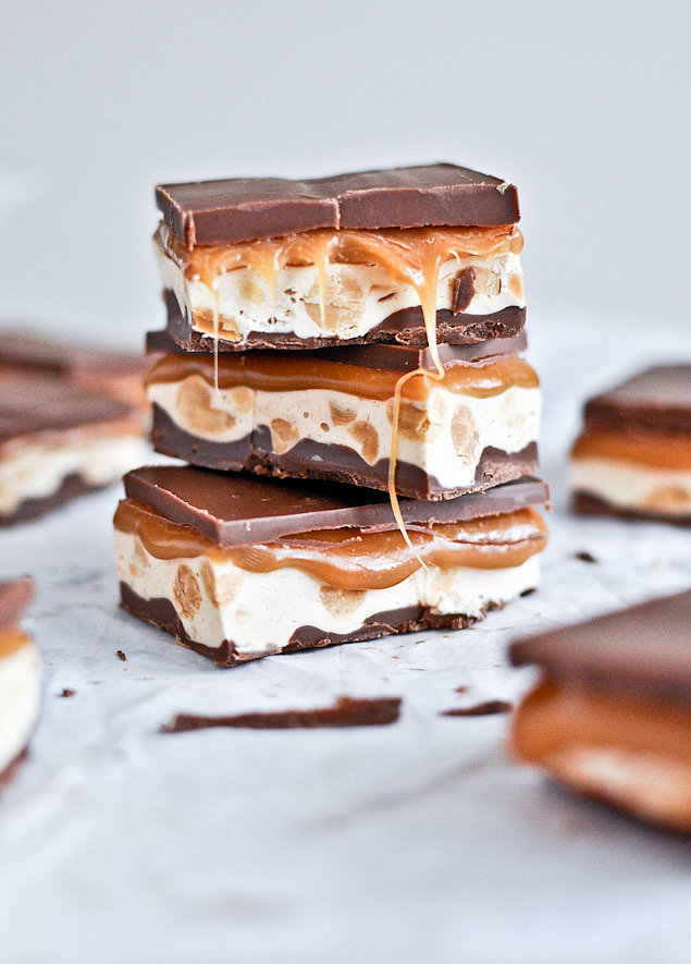 Homemade Snickers Homemade Snickers