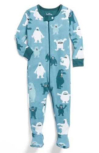 Hatley Ice Monster Footie Pajamas Hatley Ice Monster Footie Pajamas