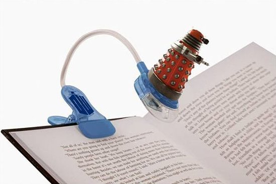 Clip-On Dalek Book Light Clip-On Dalek Book Light