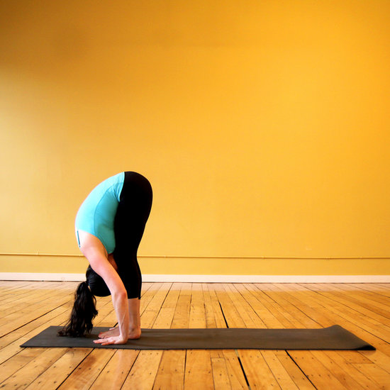 Standing Forward Bend Pose Standing Forward Bend Pose