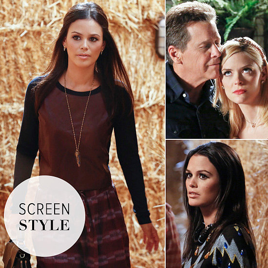 Rachel Bilson Lights Up the Small Screen in a Kenzo Sweater Rachel Bilson Lights Up the Small Screen in a Kenzo Sweater