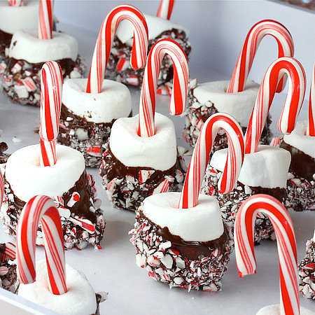 Candy Cane Marshmallow Pops Candy Cane Marshmallow Pops