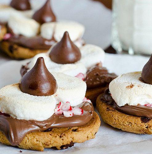 Nutella Christmas S'Mores Nutella Christmas S'Mores