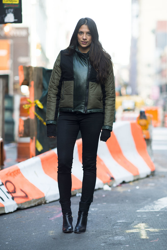 Say goodbye to the Michelin Man effect and add warmth with a sleek puffer.
Source: Le 21ème | Adam Katz Sinding
Say goodbye to the Michelin Man effect and add warmth with a sleek puffer.
Source: Le 21ème | Adam Katz Sinding