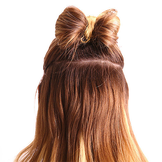 A Holiday Hair Bow in 2 Minutes Flat A Holiday Hair Bow in 2 Minutes Flat
