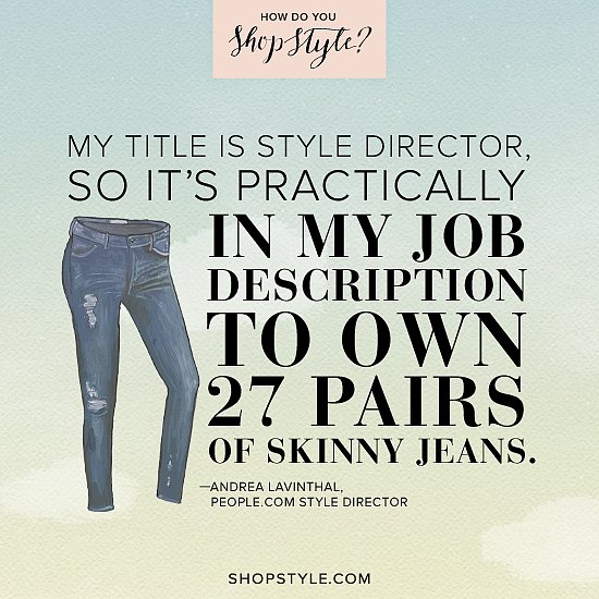 Andrea Lavinthal, People.com style director
Play the ShopStyle game for a chance to win one of three designer bags.
Andrea Lavinthal, People.com style director
Play the ShopStyle game for a chance to win one of three designer bags.