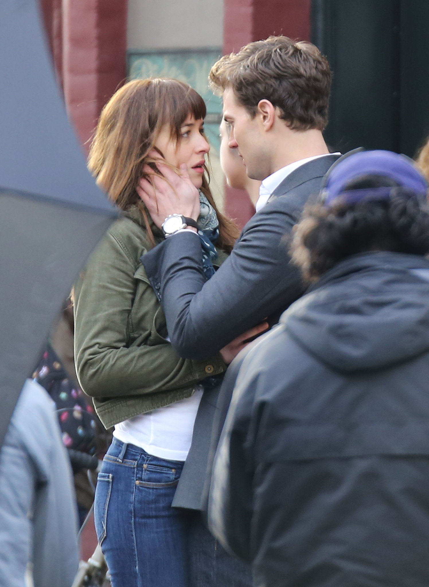 Dornan showed us he can be as physical as Grey. 
