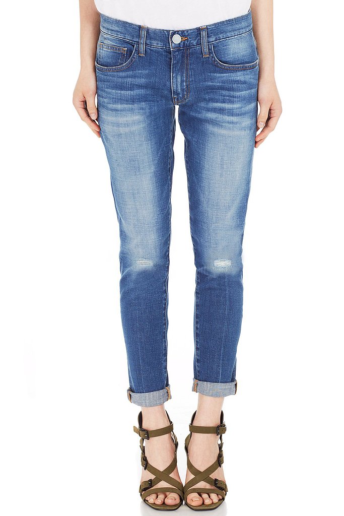 After years of rebuffing boyfriend jeans, I am finally ready to succumb to the trend. With a clean silhouette, delicate distressing, and a direct donation to the No Kid Hungry campaign, these Rebecca Minkoff exclusives ($118) will make my transition from exclusively skinny to denim chameleon seamless and selfless.
— MV
After years of rebuffing boyfriend jeans, I am finally ready to succumb to the trend. With a clean silhouette, delicate distressing, and a direct donation to the No Kid Hungry campaign, these Rebecca Minkoff exclusives ($118) will make my transition from exclusively skinny to denim chameleon seamless and selfless.
— MV