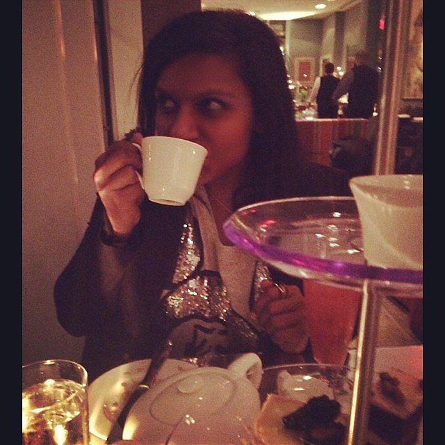 Mindy Kaling enjoyed some afternoon tea on Christmas Eve.
Source: Instagram user mindykaling
Mindy Kaling enjoyed some afternoon tea on Christmas Eve.
Source: Instagram user mindykaling