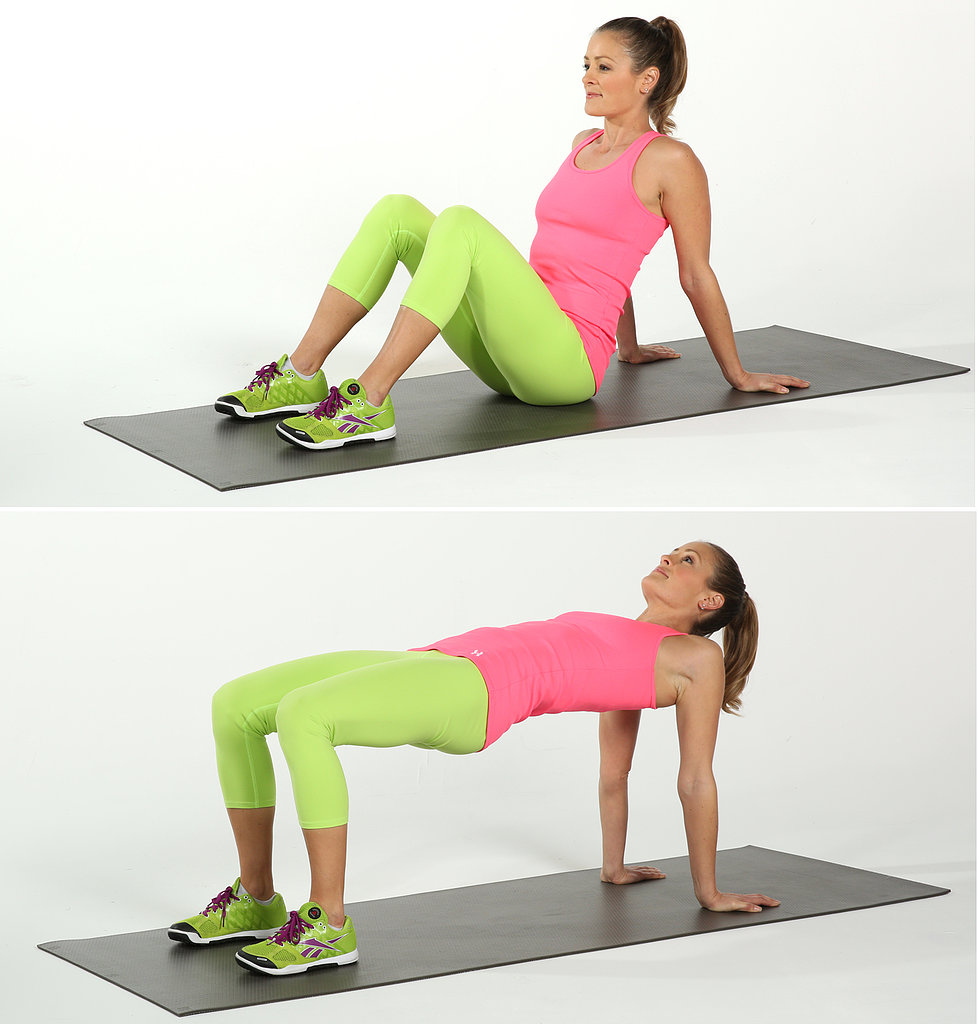 Upper and Lower Body: Reverse Plank Bridge Upper and Lower Body: Reverse Plank Bridge
