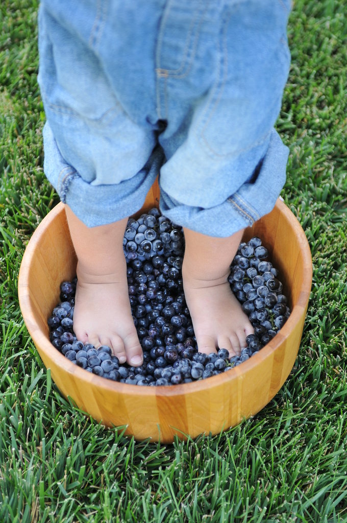 Stomp on Grapes to Make Wine Stomp on Grapes to Make Wine