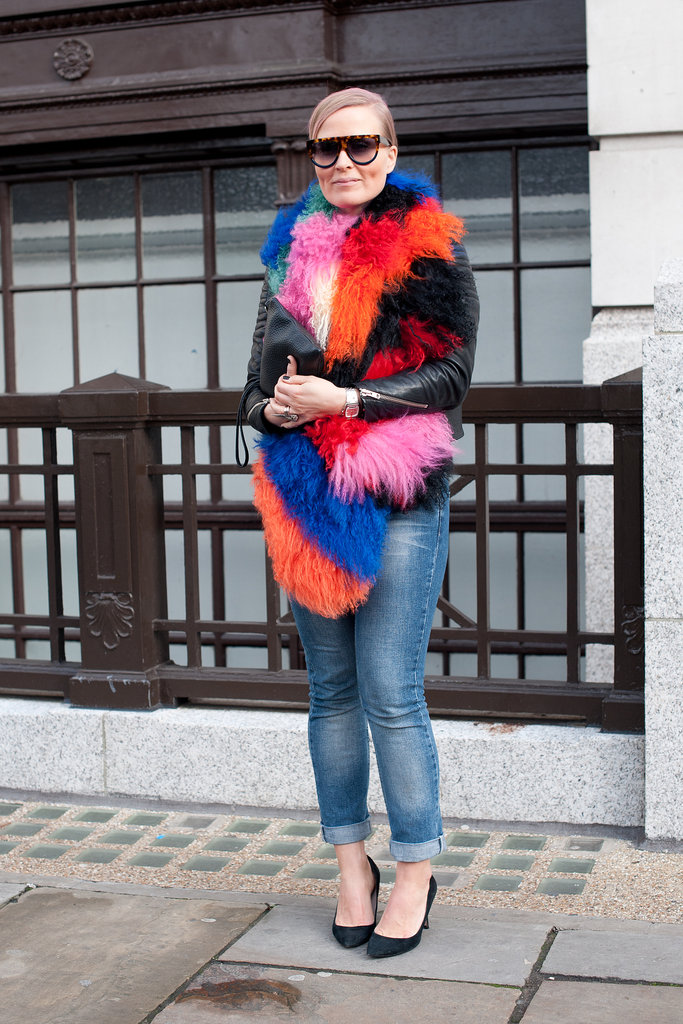 With a furry, rainbow-colored layer, do you really need anything else?
With a furry, rainbow-colored layer, do you really need anything else?