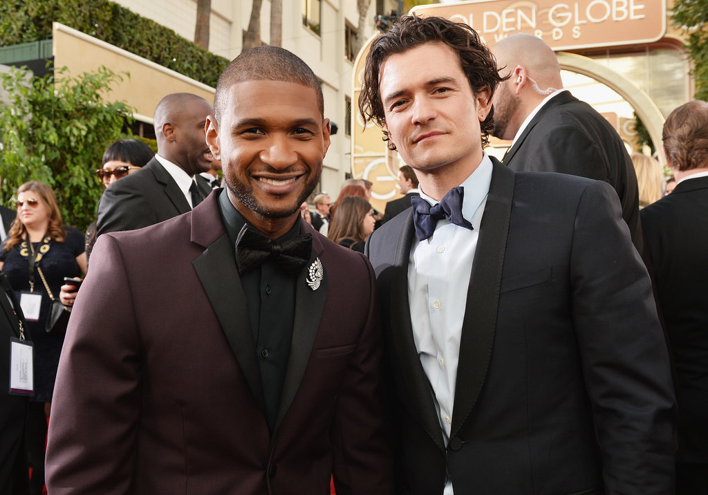 Usher and Orlando Bloom brought double the hotness to the red carpet.
Usher and Orlando Bloom brought double the hotness to the red carpet.