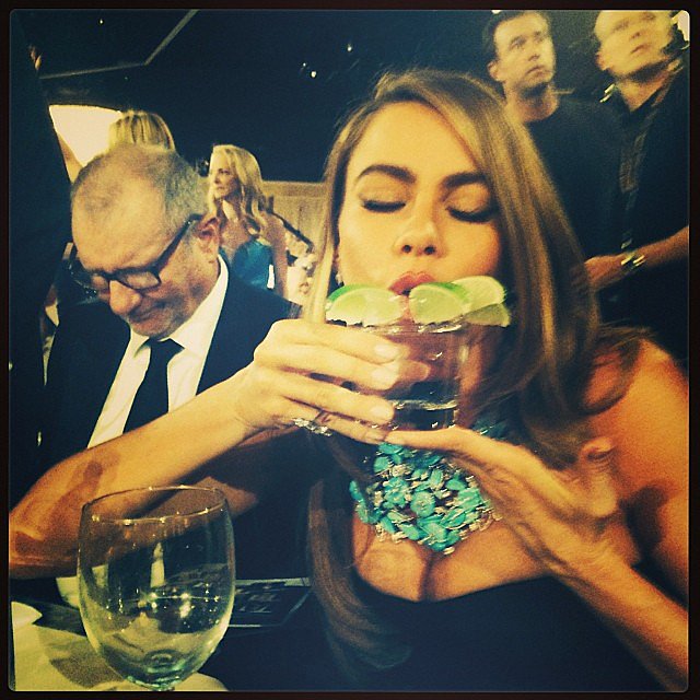 Sarah Hyland shared a picture of Sofia Vergara, who really, really likes limes with her tequila.
Source: Instagram user therealsarahhyland
Sarah Hyland shared a picture of Sofia Vergara, who really, really likes limes with her tequila.
Source: Instagram user therealsarahhyland