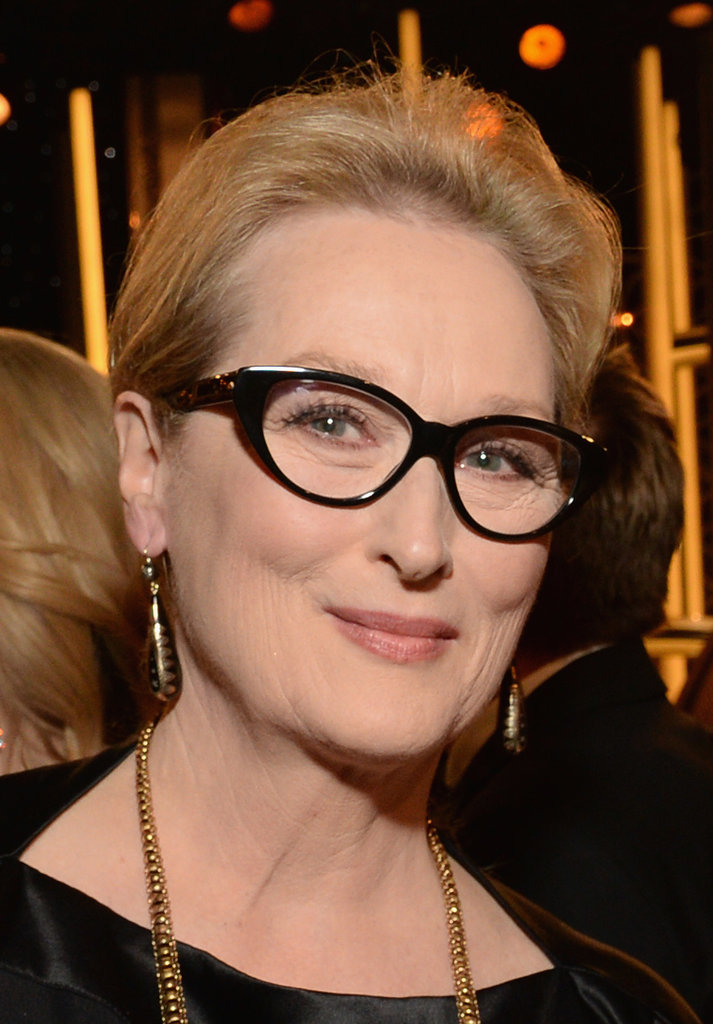 Meryl Streep's party style was one part brains, two parts beauty.
Meryl Streep's party style was one part brains, two parts beauty.