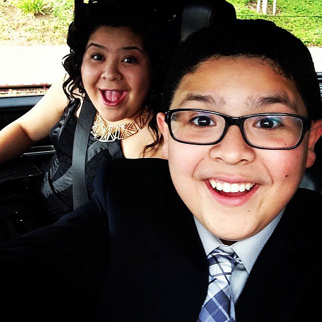 Modern Family's Rico Rodriguez was all smiles on his way to the Golden Globes.
Source: Instagram user starringrico
Modern Family's Rico Rodriguez was all smiles on his way to the Golden Globes.
Source: Instagram user starringrico