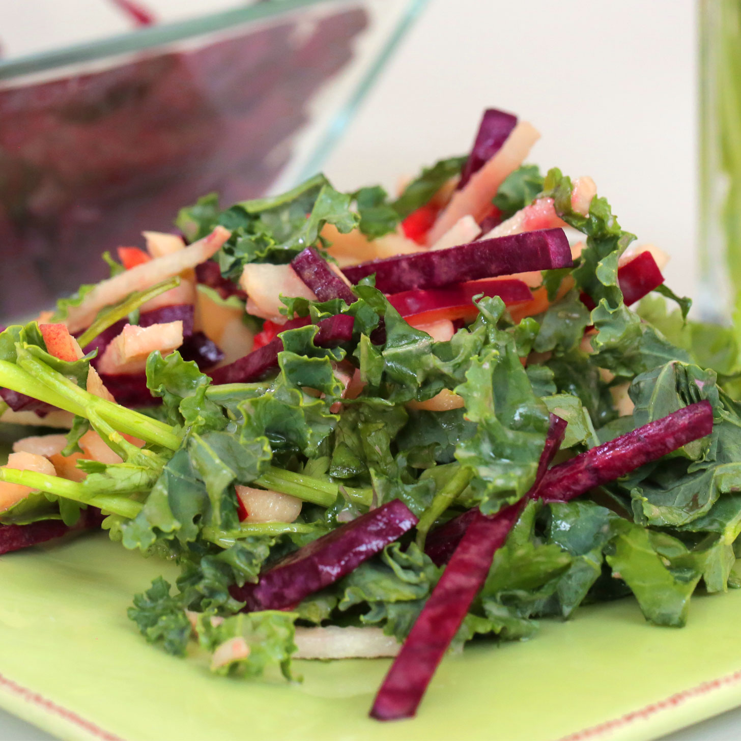 Richard Blais's Beet and Apple Salad With Mustard Dressing
