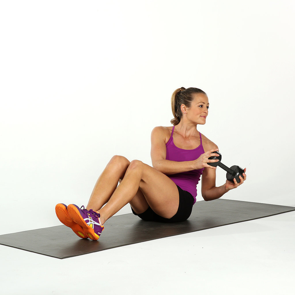 Seated Russian Twist Seated Russian Twist