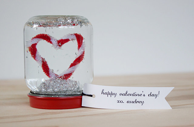 Snow Globe Valentine Snow Globe Valentine