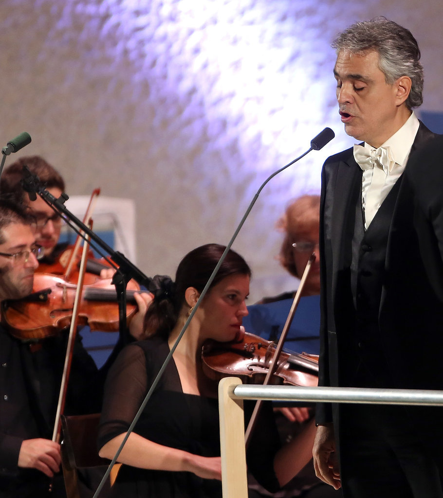 Hear Andrea Bocelli Sing Live Hear Andrea Bocelli Sing Live