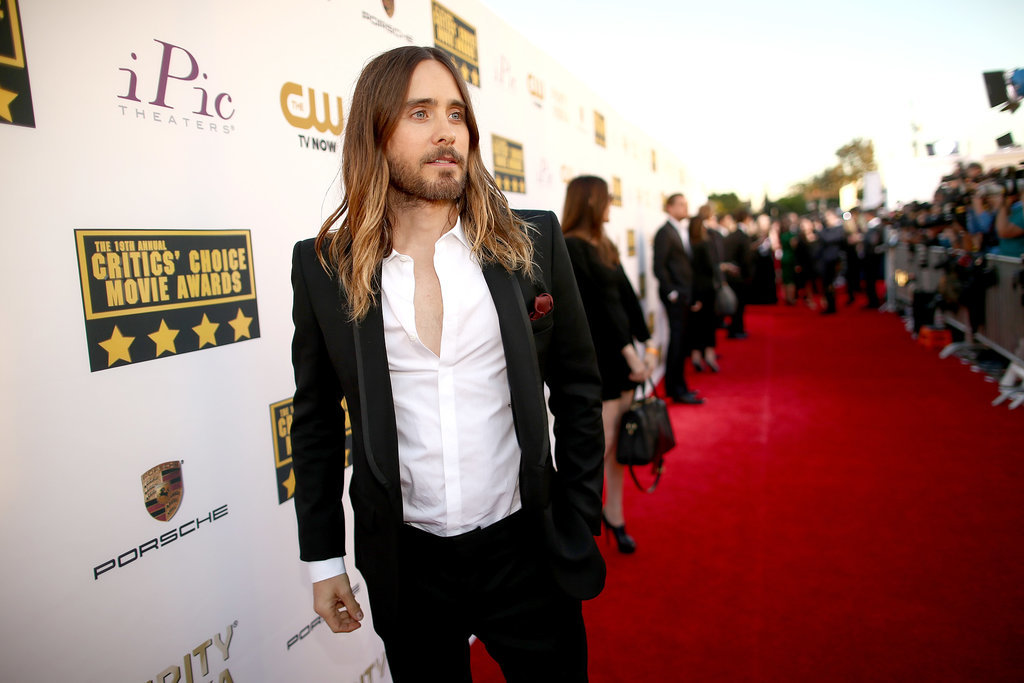 15. Jared Leto Pulls Off the Sexy Jesus Look at the Critics' Choice Awards 15. Jared Leto Pulls Off the Sexy Jesus Look at the Critics' Choice Awards