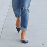 Celebrities in Flats Celebrities in Flats