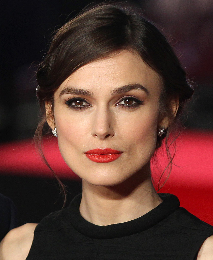 Keira Knightley In Red Lipstick 2014 Popsugar Beauty