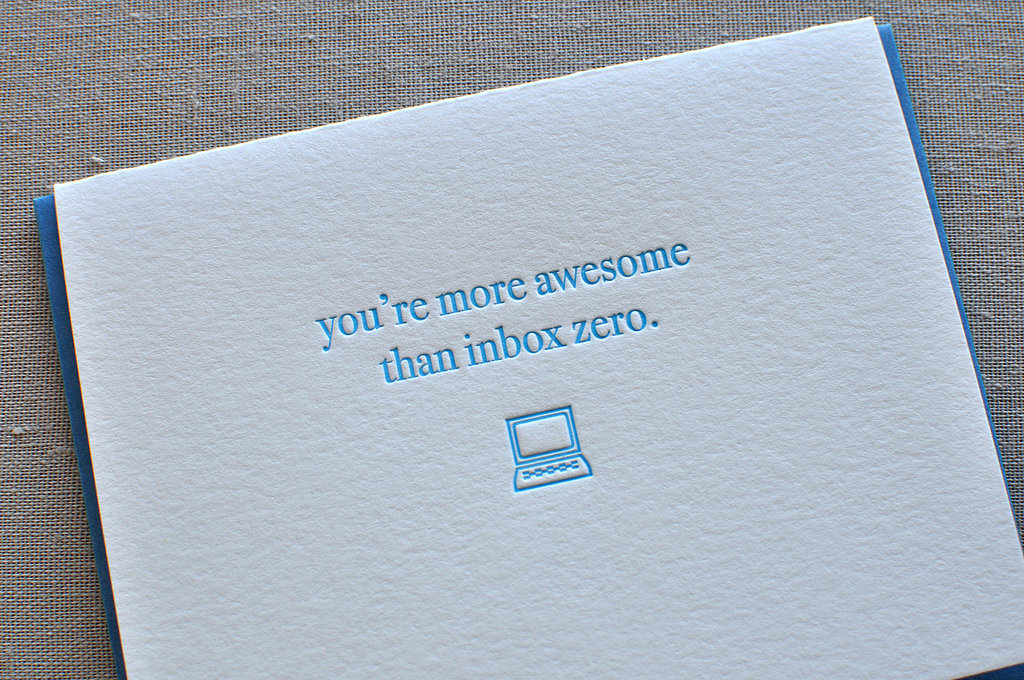 You > Inbox Zero You > Inbox Zero