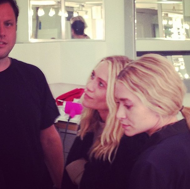 The Olsen Twins and Mark Townsend The Olsen Twins and Mark Townsend