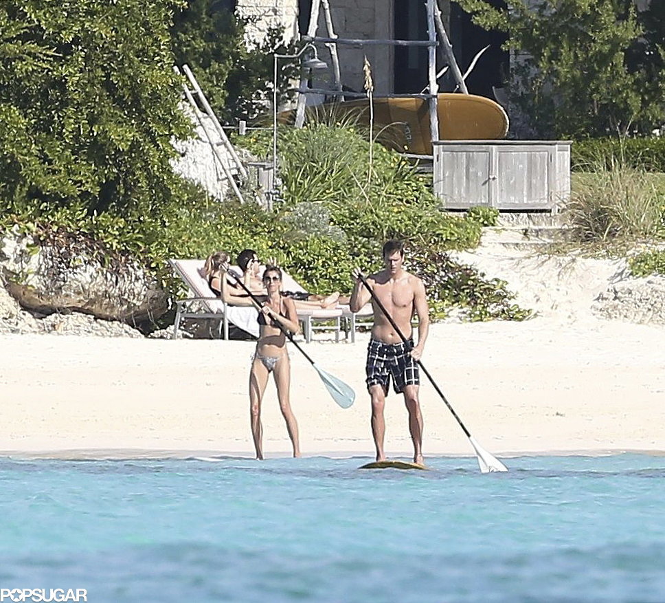 Gisele and Tom Ride the Waves Like Pros
